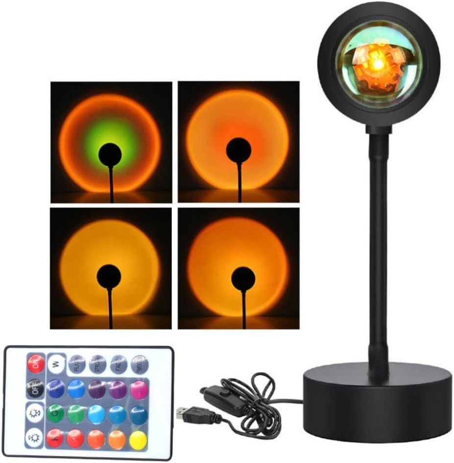 LED Sunset Projection Lamp